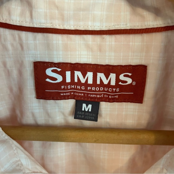 Simms Button Down Fishing Shirt. Size Medium. - Picture 3 of 11